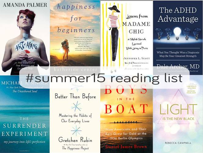 Summer 15 reading